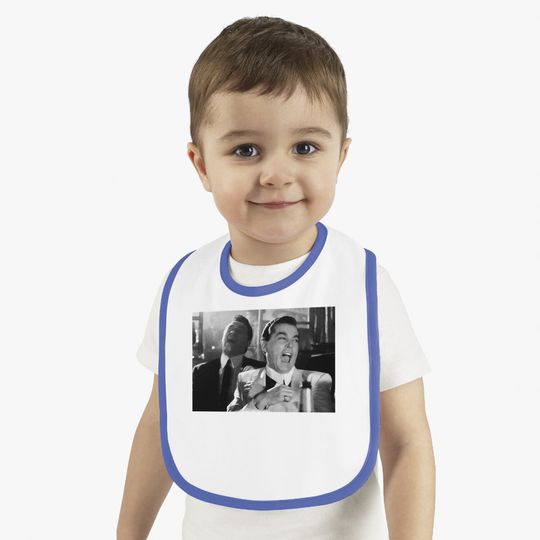 Goodfellas Ray Liotta Laughing Funny How Baby Bib