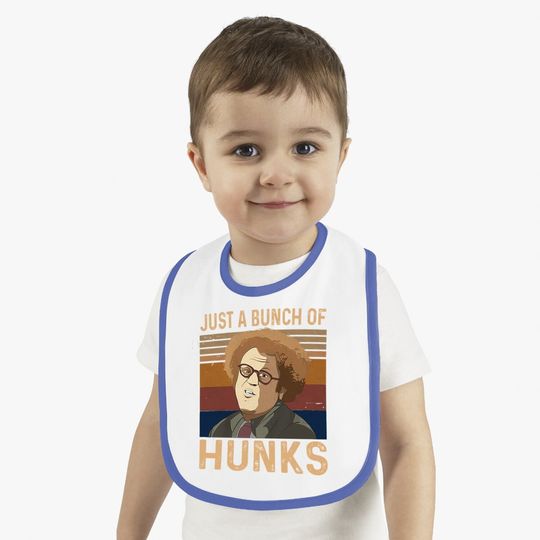 Check It Out! Dr. Steve Brule Just A Bunch Of Hunks Baby Bib