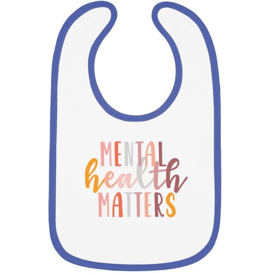 Mental Health Matters Gift Human Brain Illness Awareness Baby Bib