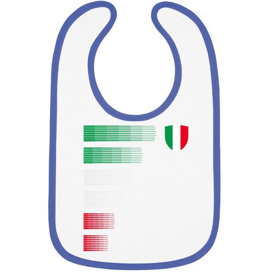 Italy Soccer Jersey Baby Bib