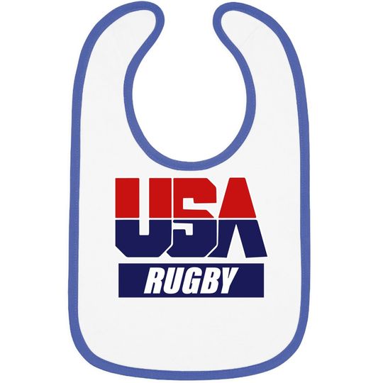 Rugby 2021 Usa Team Baby Bib