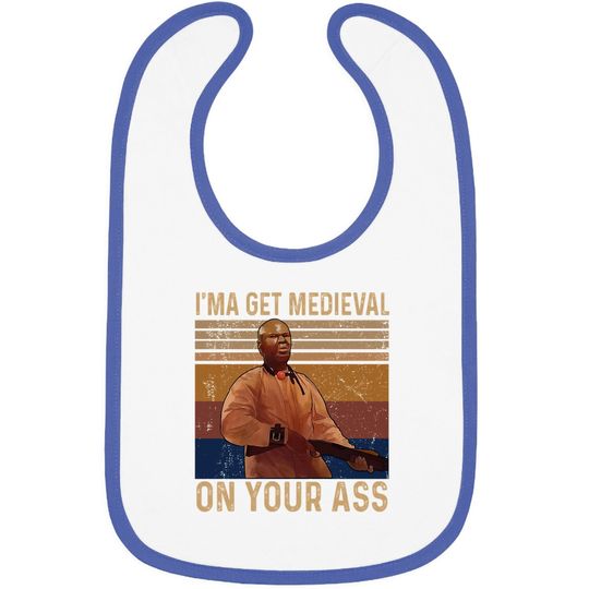Marsellus Wallace I'ma Get Medieval On Your As Baby Bib
