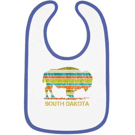 Buffalo For A South Dakota Vacation Baby Bib
