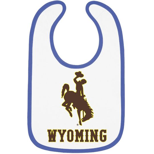 Wyoming Cowboys Apparel Mvp Wyoming Icon Baby Bib