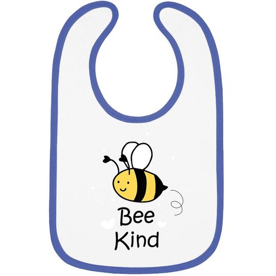Be Kind Bumble Bee Cute Inspirational Baby Bib