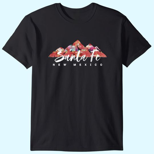 SANTA FE NEW MEXICO Family Travel Hiking Camping Skiing Trip T-Shirt