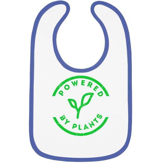Powered By Plants Baby Bib Vegan Workout Baby Bib