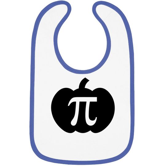 Pumpkin Pi Pie Math Teacher Halloween Baby Bib