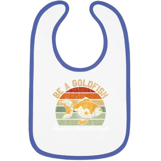 Be A Goldfish For A Soccer Motivational Quote Baby Bib