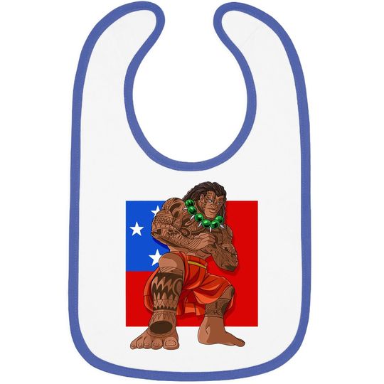 Samoan Pride Polynesian Baby Bib