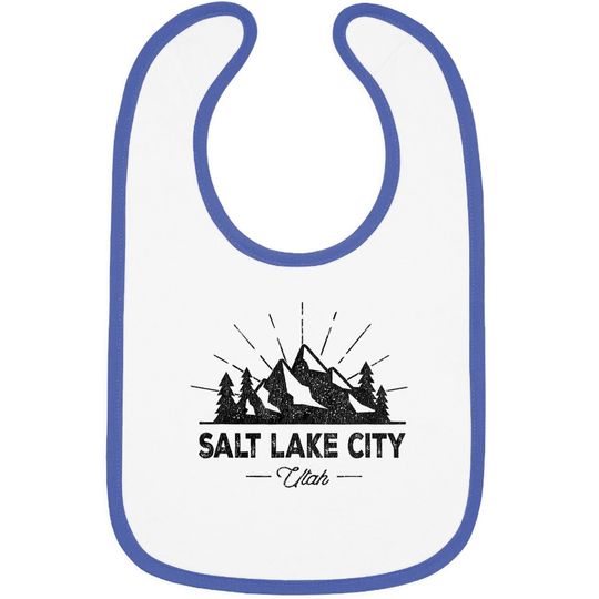 Salt Lake City Utah Baby Bib