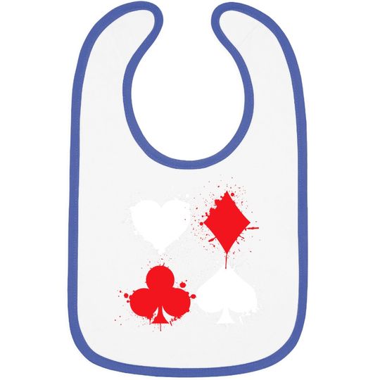 Playing Cards Poker Heart Spade All In Club Baby Bib