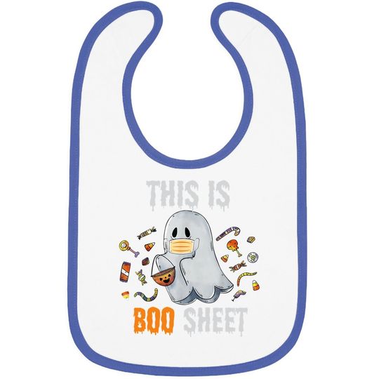 This Is Boo Sheet Ghost Baby Bib