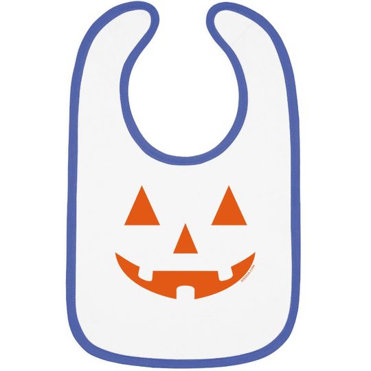 Jack O' Lantern Pumpkin Halloween Baby Bib