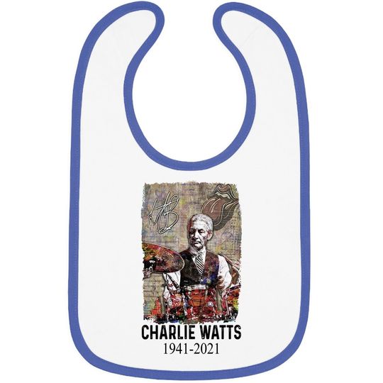 Charlie Watts Baby Bib