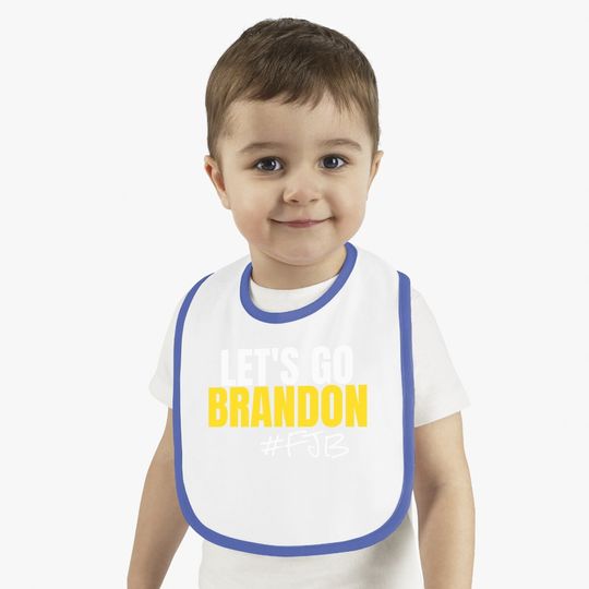 Let's Go Brandon Baby Bib