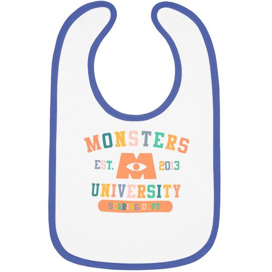 Monsters University Baby Bib