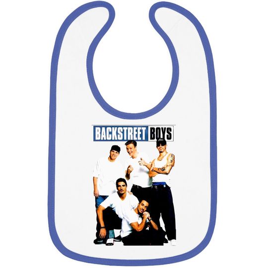 Backstreet Boys Garçons De La Rue Baby Bib
