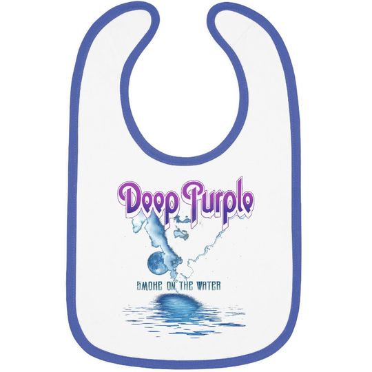 Deep Purple Smoke On The Water Baby Bib
