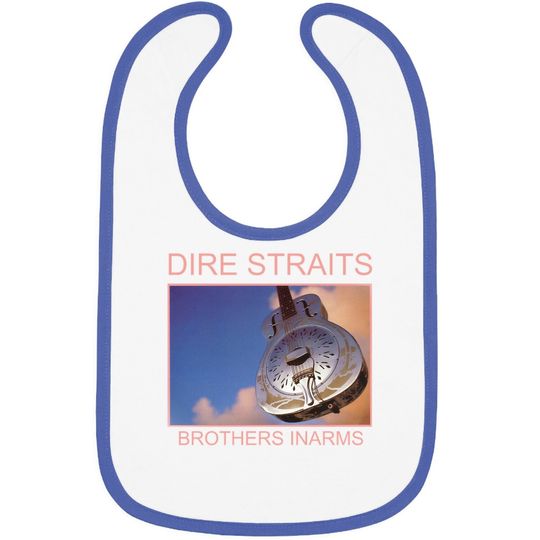 Dire Straits Brothers In Arms Rock  baby Bib