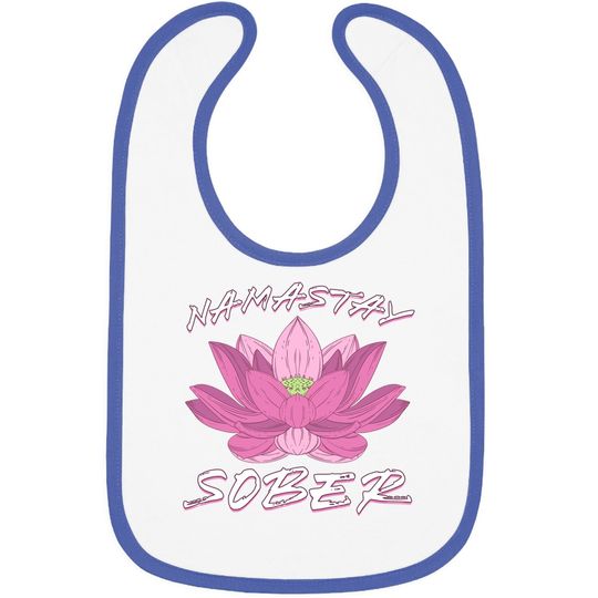 Normalize Sobriety 12 Aa Na Living Recovering Namastay Sober Baby Bib