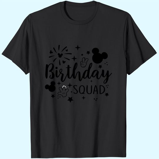 Disney Birthday Shirt, Disney Birthday Squad Shirts, Disney Family Shirts, Disney Birthday, Disney World Shirts, Disney Birthday Girl Shirt