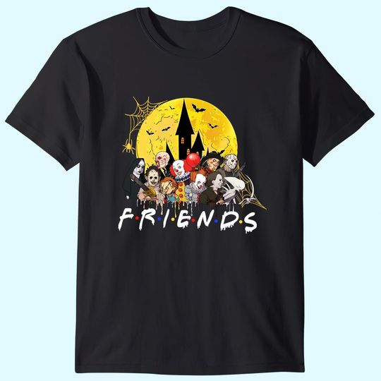 Horror Movie Friends Halloween 2021 T-Shirt