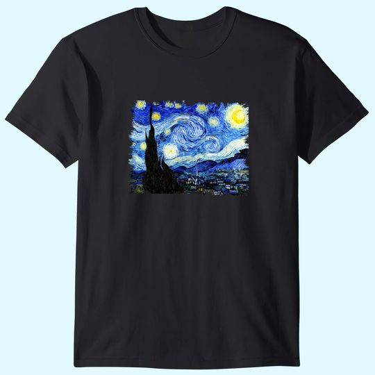 The Starry Night Vincent Van Gogh T-Shirt
