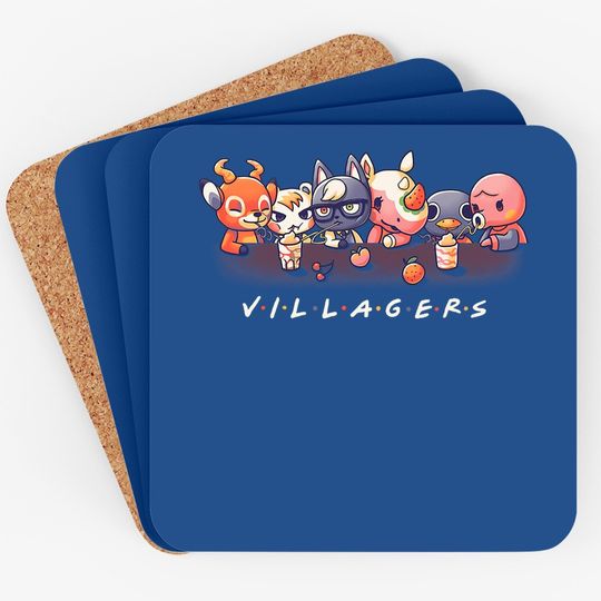 Villagers Animal Crossing Coasters