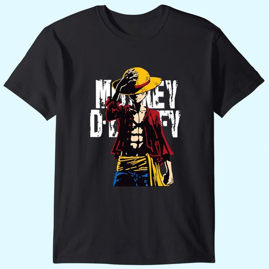 Anime One Piece Monkey D.Luffy T-Shirts