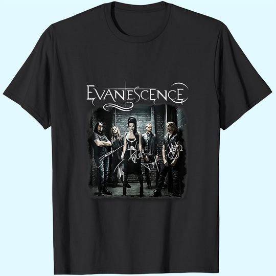 Vintage Evanescences Art Band Music Legend T-Shirt