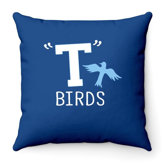 T Birds Throw Pillow