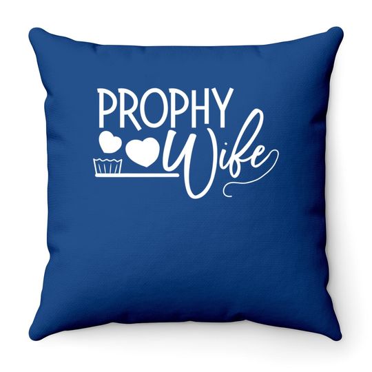Prophy Wife Dental Babe Hygienist Assistant Gift Throw Pillow