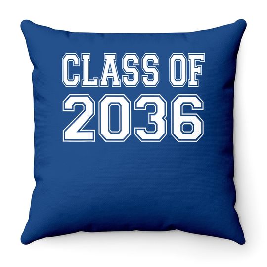 Class Of 2036 Throw Pillow