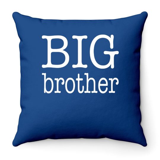 Throw Pillow Big Brother