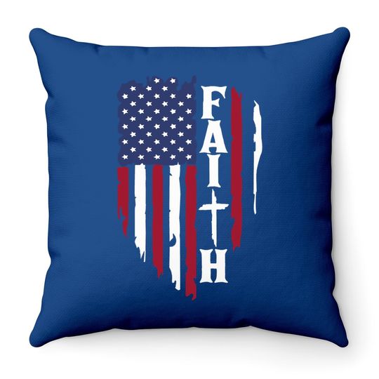 4th Of July Throw Pillow American Flag Graphic Throw Pillow Patriotic Stars Stripes Independence Day Tops