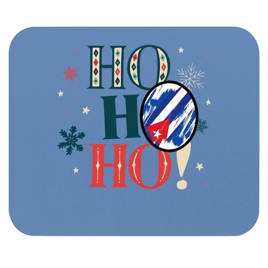 Santa Claus Was Born In Cuba Mouse Pads