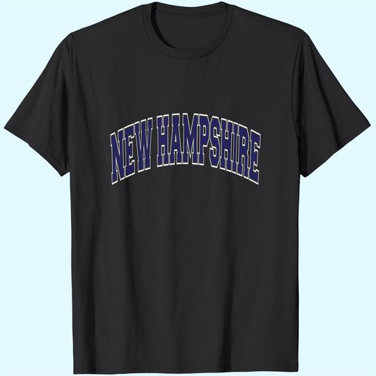 New Hampshire Varsity Style T-Shirt