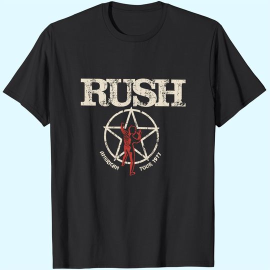 Rush  American Tour 1977 T-Shirt