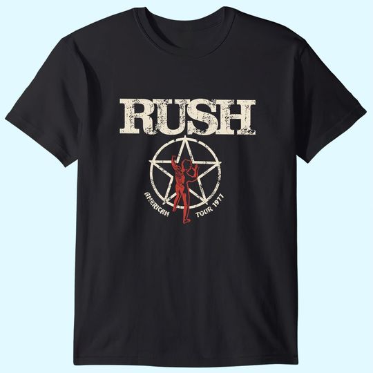 Rush  American Tour 1977 T-Shirt