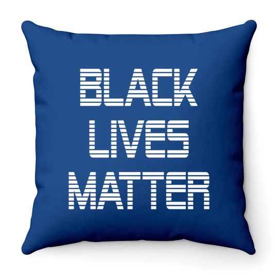 Black Lives Matter Blm Throw Pillow