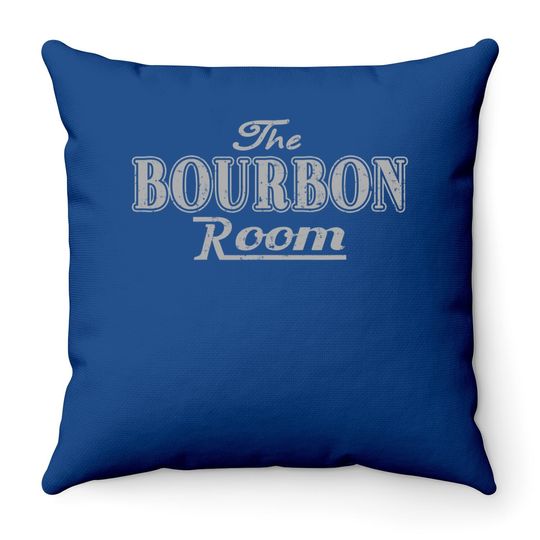 The Bourbon Room Throw Pillow