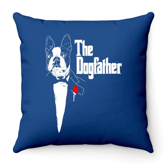 The Godfather The Dogfather Love Pet Throw Pillow