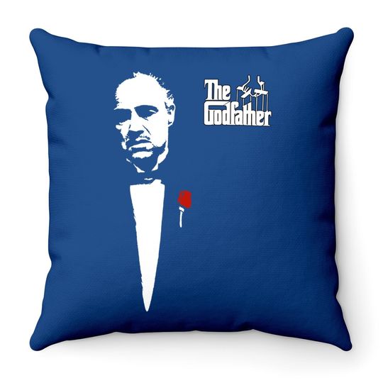 The Godfather Vito Corleone Throw Pillow