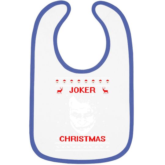 Joker Christmas Bibs