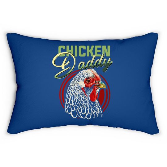 Chicken Daddy Lumbar Pillow