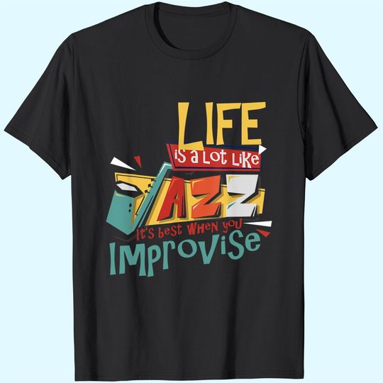 Jazz Music Saxophone T-Shirt