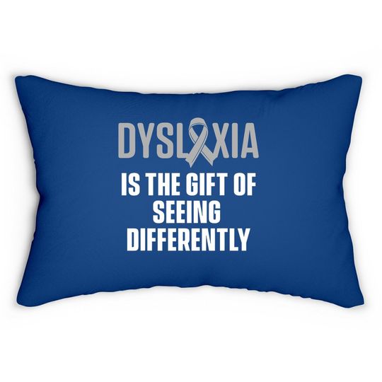 Dyslexia Teacher Therapist Dyslexic Therapy Lumbar Pillow