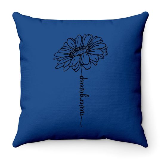 Casual Make A Wish Dandelion Throw Pillow Cute Graphic Short Sleeve Summer Throw Pillow Throw Pillow With Funny Sayings