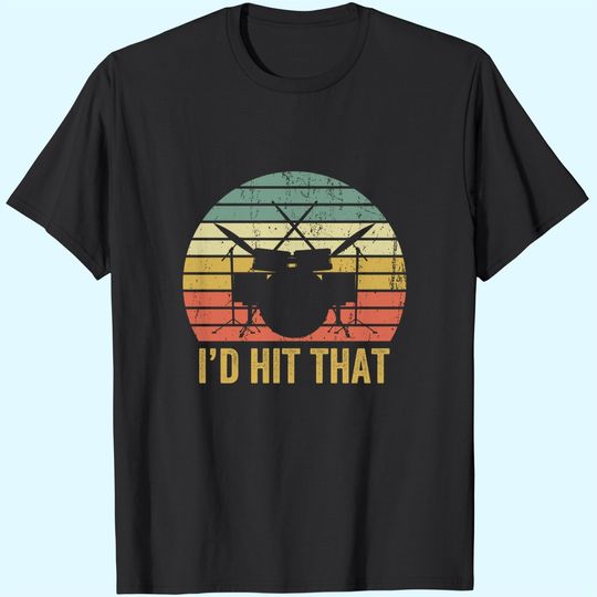 Drummer Vintage Drums T-Shirt